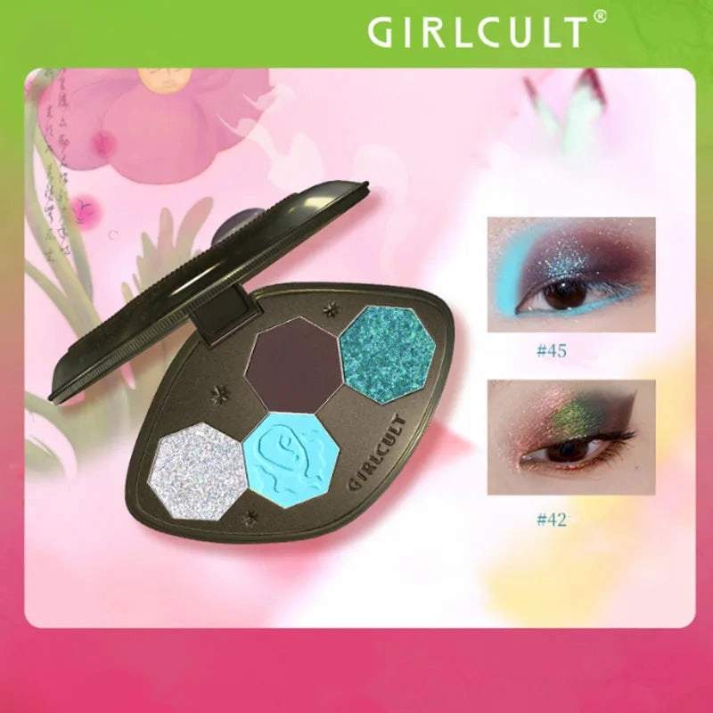 Girlcult New 4 Colors Chameleon Eyeshadow Palette