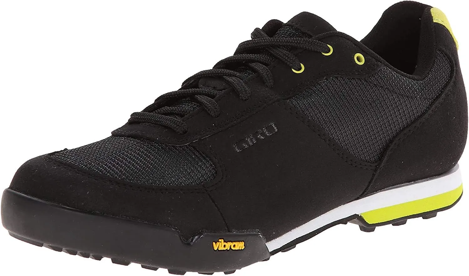 Giro Petra VR Womens Dirt Shoes - Black/Wild Lime - Size 40