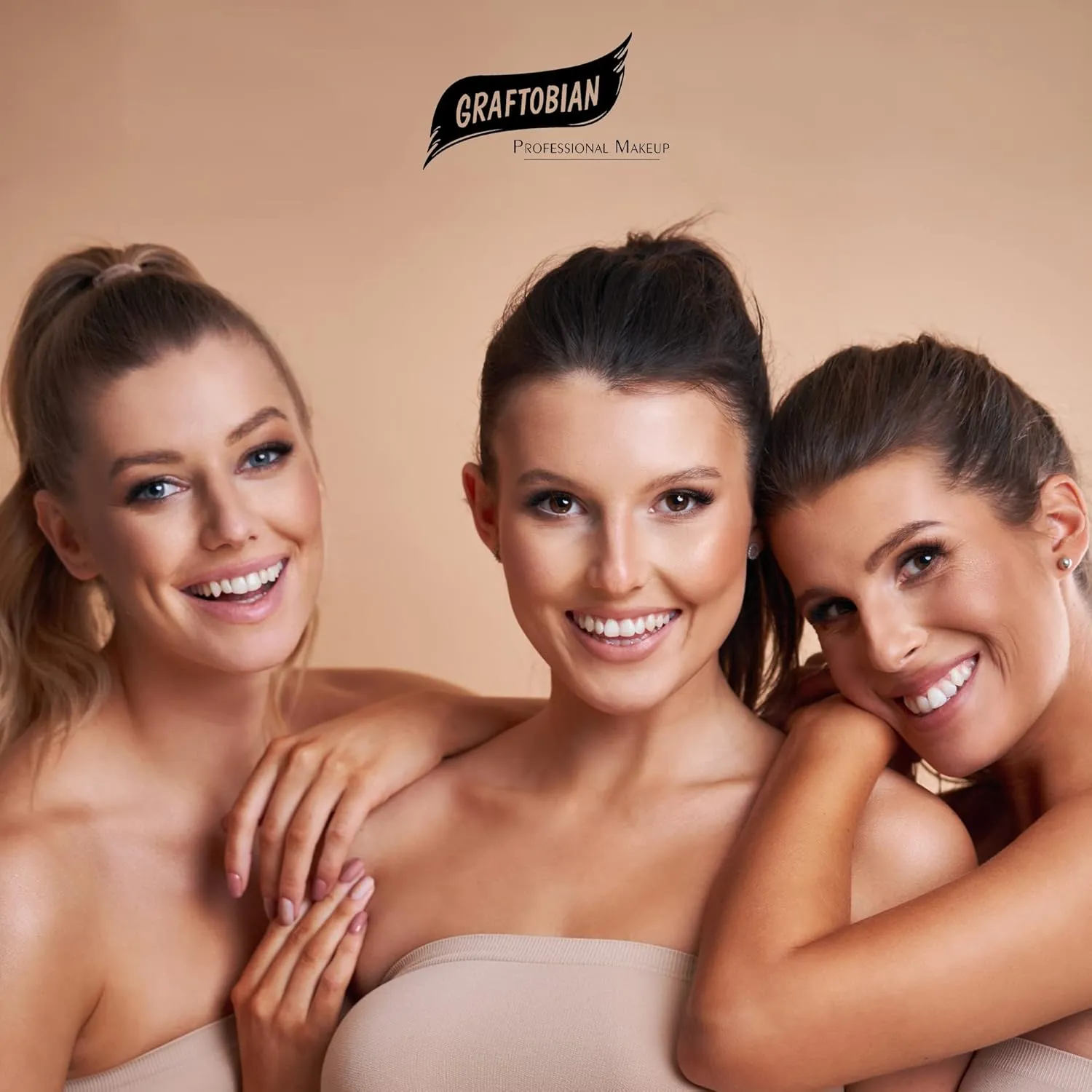 GlamAire Airbrush Makeup by Graftobian - High Definition Airbrush Foundation, Professional Formula for Long-Lasting Wear, For Makeup Artists and Beauty Aficionados, Made in USA, Desert Sand