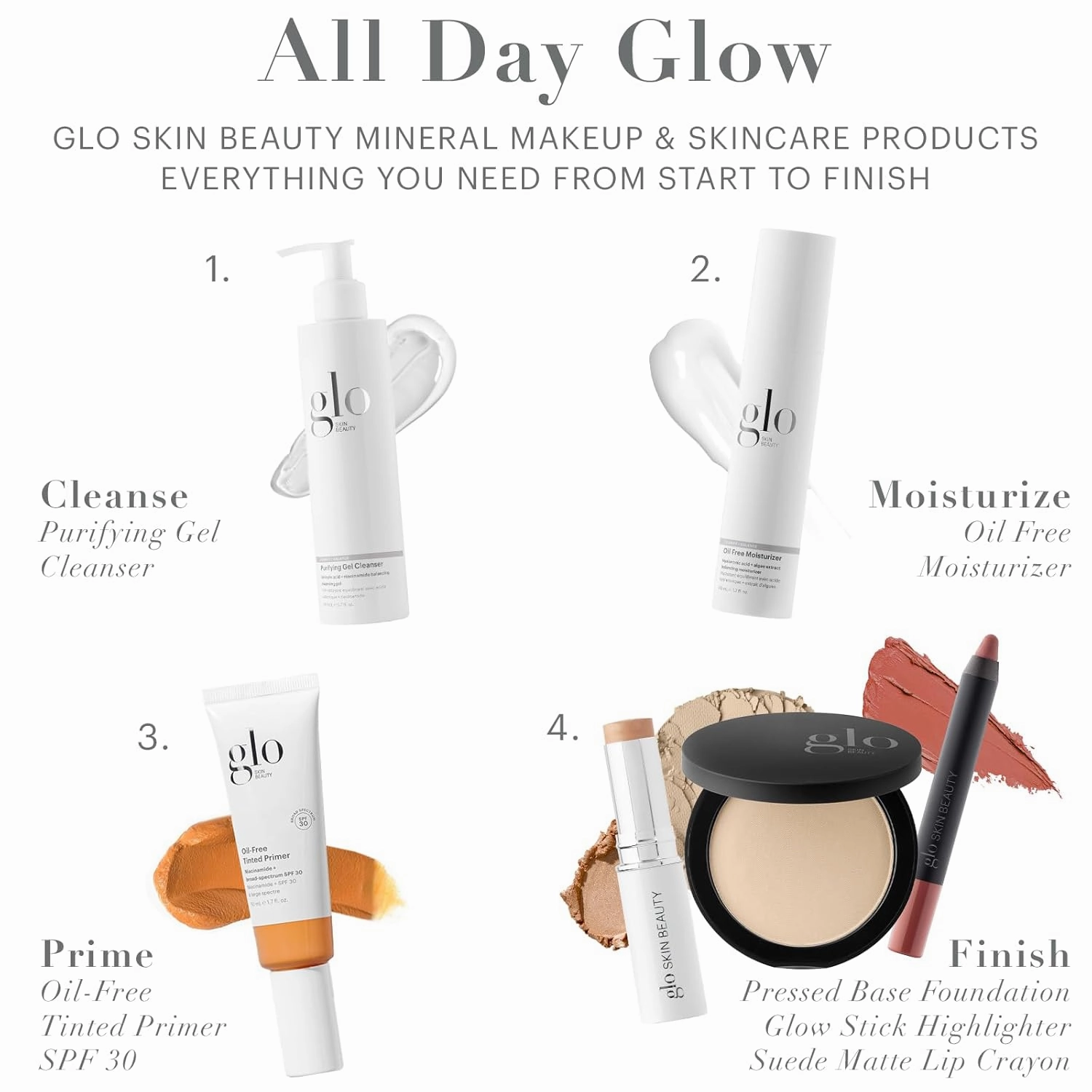 Glo Skin Beauty Pressed Base Powder Foundation Makeup (Beige Dark) - Flawless Coverage for a Radiant Natural, Second-Skin Finish