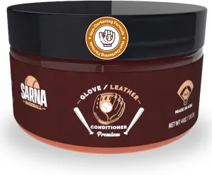 Glove Leather Conditioner - Use on Baseball Gloves, Softball Gloves, and Other Leather Sports Equipment - Made in USA
