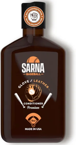 Glove Leather Conditioner - Use on Baseball Gloves, Softball Gloves, and Other Leather Sports Equipment - Made in USA