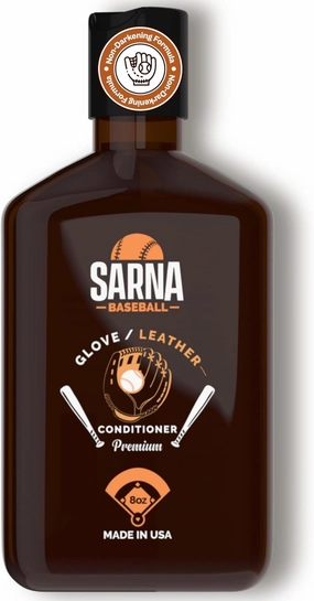 Glove Leather Conditioner - Use on Baseball Gloves, Softball Gloves, and Other Leather Sports Equipment - Made in USA