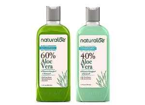 Glow & Hydration Shampoo   Conditioner - 100% Vegan Formula Infused with Aloe Vera Gel, Eco-Friendly, Cruelty-Free, No Parabens, No Silicones - 24 fl oz
