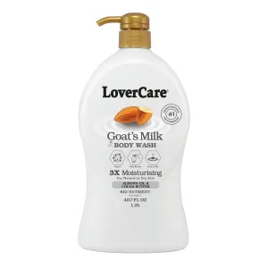 Goat's Milk Shower Cream 3x Moisturising plus Bio Nutrient (Almond Oil and Cocoa Butter) 40.7 fl oz