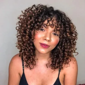 GoGo Curl Crochet Hair 7 Packs Water Wave Crochet Hair for Women 8 Inch Short Curly Crochet Braids Hair Ombre Dark Brown Deep Wave Braiding Hair for Boho Braids (8 Inch, 1B/30)