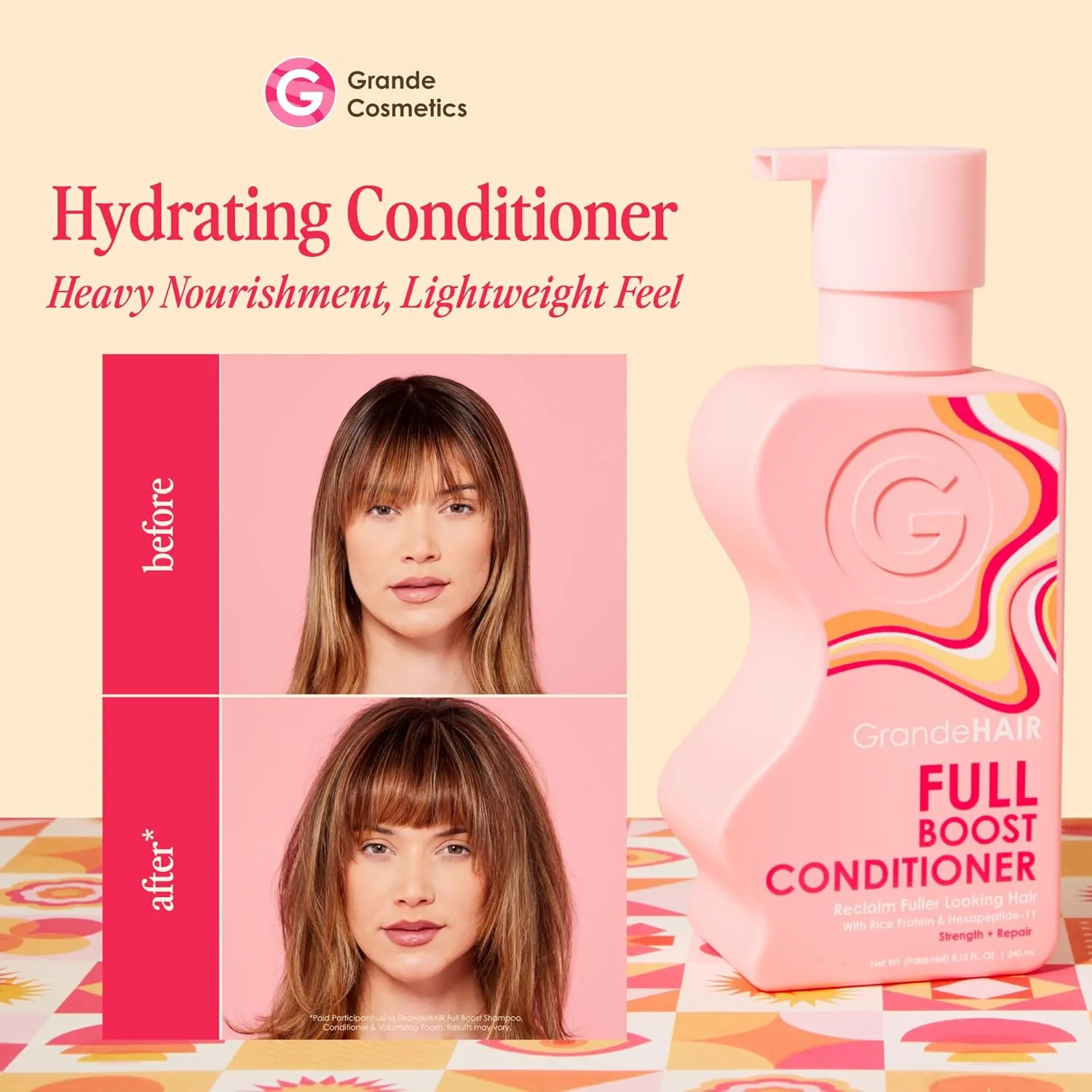 GrandeHAIR Full Boost Shampoo and Conditioner