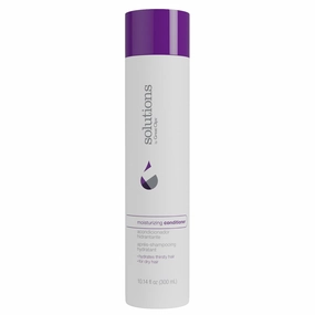 GREAT CLIPS Solutions Moisturizing Conditioner, 10oz | Repairs & Softens Damaged Hair | For Dry, Coarse, or Curly Hair