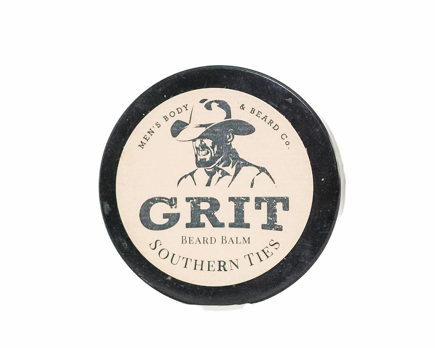 GRIT Beard Balm Southern Ties (1.6 oz) | All Natural | Styles, Strengthens & Softens Beards & Mustaches | Moisturizes Skin | Leave in Conditioner Wax for Men