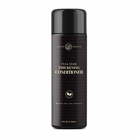 GROOM & PROSPER – Full Hair Thickening Conditioner for Men with Capixyl, Biotin, Peptides, Argan Oil, Amla Oil, Aloe vera, Green Tea Extract, and Red Clover Extract – 8oz