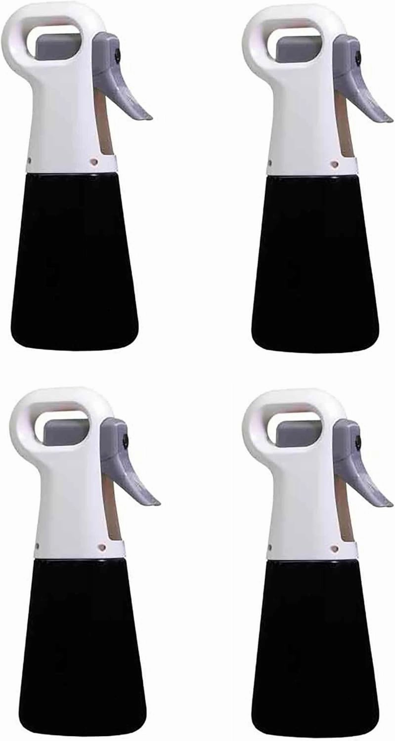 Groomer Barber Stylist Pro Continuous Fine Micro Particle Spray Bottles Choose Quantity (4 Bottles)