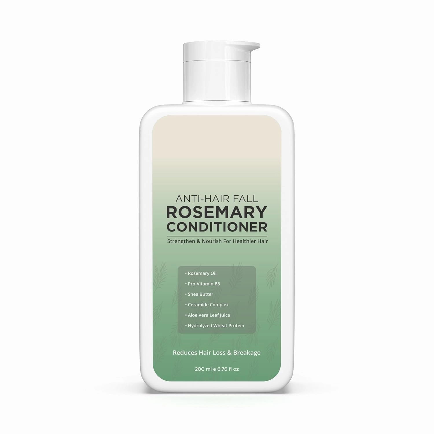 GT Anti Hairfall Rosemary Conditioner 200ml | Enriched with Shea Butter, Aloe Vera, Biotin & Wheat Protein | Sulphate-Free, Vegan, Moisturizing & Volumizing