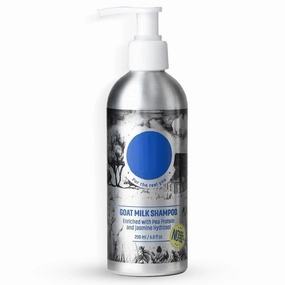 GT Goat Milk Shampoo, For Dry & Frizzy Hair with Pea Protein and Goat Milk, Strong & Shiny Hair, No Sulfates, No Paraben, Shampoo For Men and Women (200 ml (Pack Of 1))
