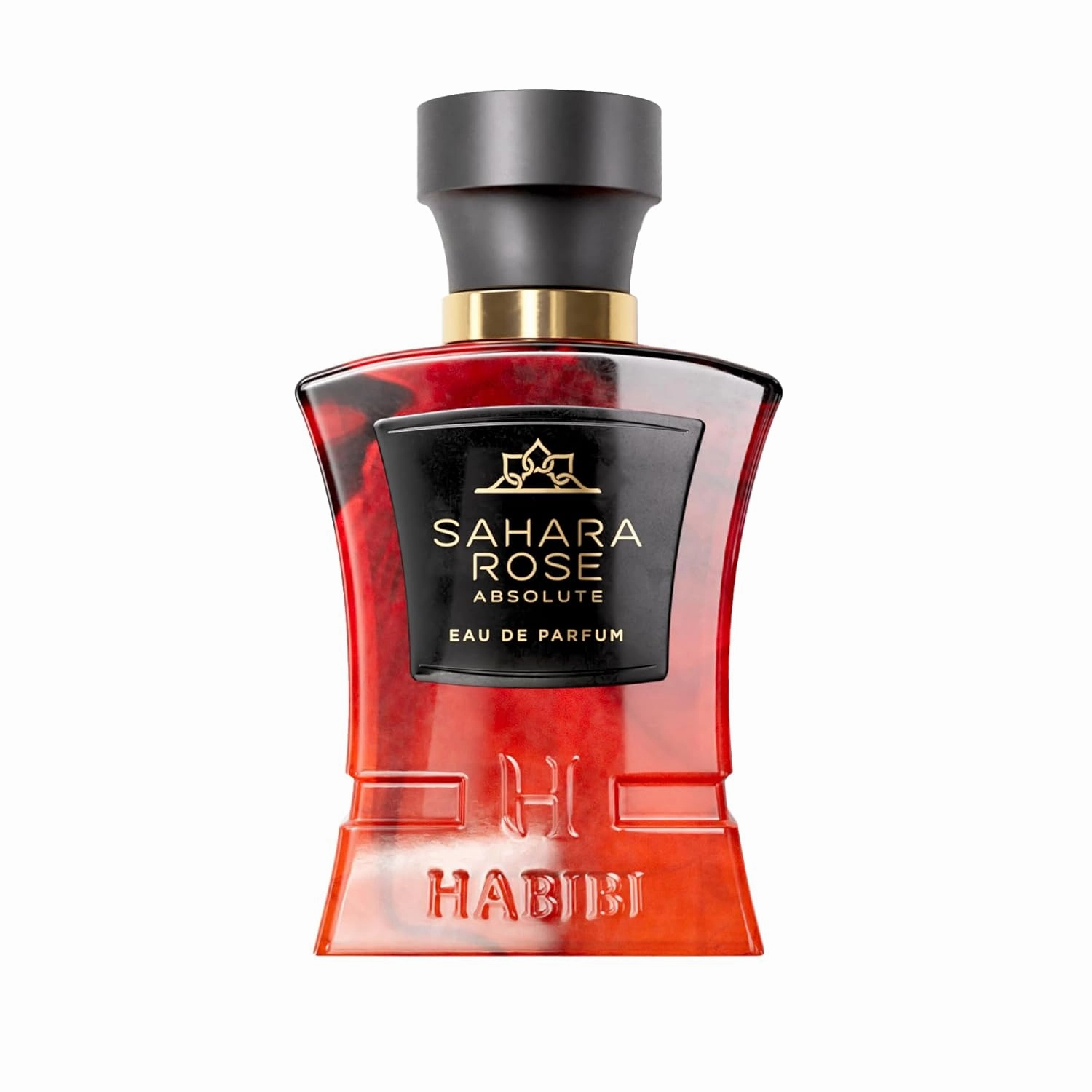 H HABIBI Sahara Rose Absolute Arabian Cologne For Men, Eau De Parfum(2.5 Oz) Long Lasting Perfume For Men With Sweet & Musky Rose Notes – Sandalwood, Musk & Amber Perfume