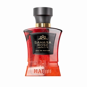 H HABIBI Sahara Rose Absolute Arabian Cologne For Men, Eau De Parfum(2.5 Oz) Long Lasting Perfume For Men With Sweet & Musky Rose Notes – Sandalwood, Musk & Amber Perfume