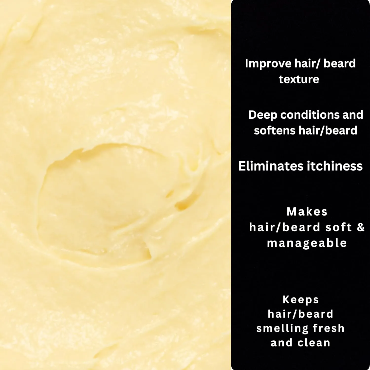 Hair & Beard Butter -Cedar Forest - Strengthen & Soften Leave in Conditioner – Natural Ingredients | The Best Beard Butter- 2oz- packaging may vary