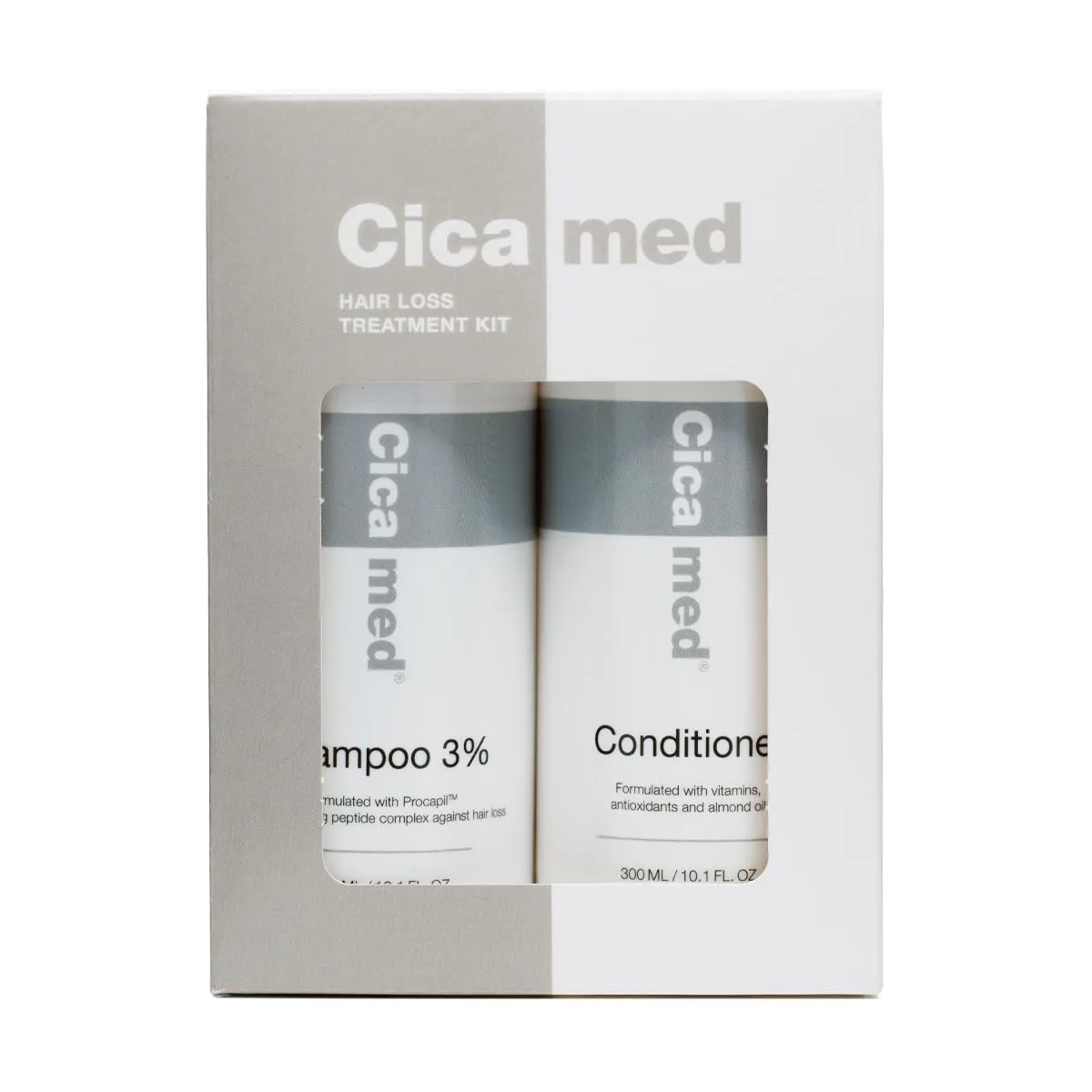 Hair Loss Treatment Kit – Shampoo & Conditioner with Procapil, Vitamin B5, & Wheat Protein for Stronger, Healthier Hair - Silicone & Sulfate Free