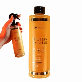 Hair Conditioner for Soft, Smooth Hair - Protects, Restores & Hydrates - Comes with Spray Cap - Contains Premium Seaweed Caviar   Proteins - Citrus Scent - 10 Oz