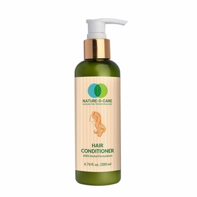 Hair Conditioner with Neem & Aloe Vera Extracts - 200ml, Reduces Hair Fall, Strengthens Hair, Moisturises Scalp, Reduces Itchiness, Thick and Strong Hair, Glossy Finish