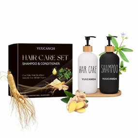 Hair Growth Shampoo and Conditioner Routine Set for Anti-Thinning Hair, Biotin DHT Blocker Women & Men Color-Safe Shampoo for Hair Loss & Hair Wellness
