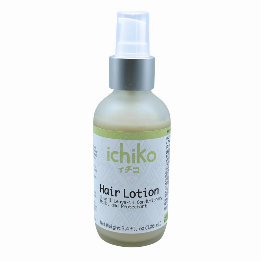 Hair Lotion, 3-in-1 Leave-in Conditioner, Damage Repair, Repairing Mask, Curl Control, and Heat Protectant, 3.4 fl oz
