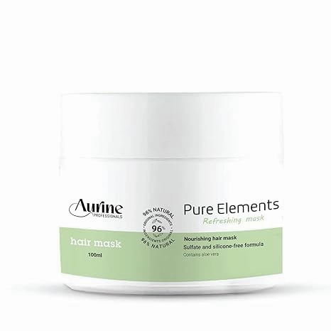 Hair Mask 100 Ml Nourishing, Moisturizing Hair Treatment Sulfate, Silicone & Paraben Free 96% Natural Origin Ingredients