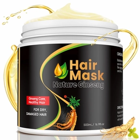 Hair Mask for Hair Care - Hair Mask for Damaged Hair, Deep Conditioning Hair for Women & Man, Keratin Hair Treatment for All Hair Types, Hair Repair with Floral Scent & Nourishing Effect, 500ML/16.9OZ