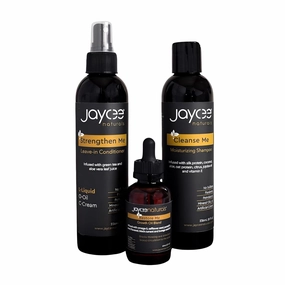 Hair Repair Bundle to Cleanse, Strengthen, and Restore Color-Treated and Heat-Damaged Hair For All Hair Types and includes Shampoo, Conditioning Spray, and Hair Oil