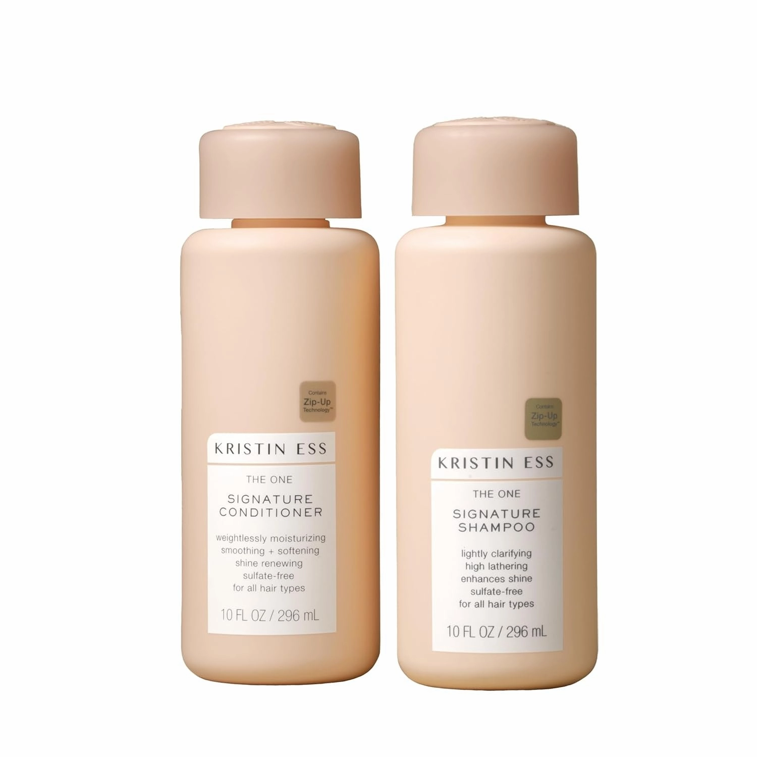 Hair Signature Salon Sulfate Free Shampoo Conditioner Set for Moisture, Frizz   Shine - Color Safe   Vegan - Avocado Oil - Clarifying   Hydrating Damage Repair for Women - Pear Fragrance