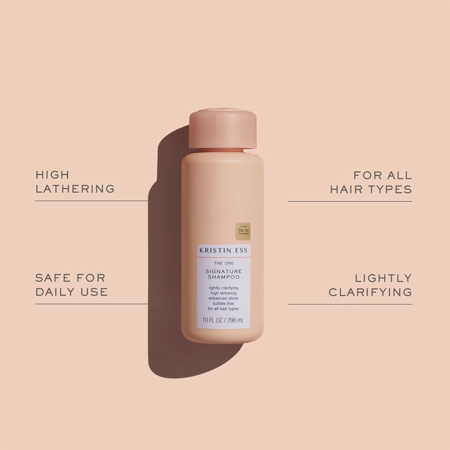 Hair Signature Salon Sulfate Free Shampoo Conditioner Set for Moisture, Frizz   Shine - Color Safe   Vegan - Avocado Oil - Clarifying   Hydrating Damage Repair for Women - Pear Fragrance