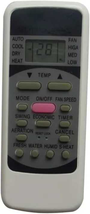 HCDZ Replacement Remote Control for Danby DPA110B2WDD DPA120B3 DPA120B3WDB DPA085B1GB DPA100B2WDB DPA060CB4WDB DPA140HCB1WDD Portable AC Air Conditioner