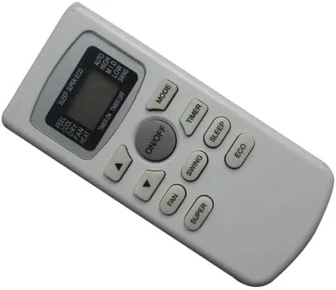 HCDZ Replacement Remote Control for Emerson Quiet Kool EQK EBPC12RD1 EBPC14RD1 EAPC5RC1 EAPC6RC1 EAPH8RC1 EAPC8RC1 EAPC5RSC1 Portable Air Conditioner