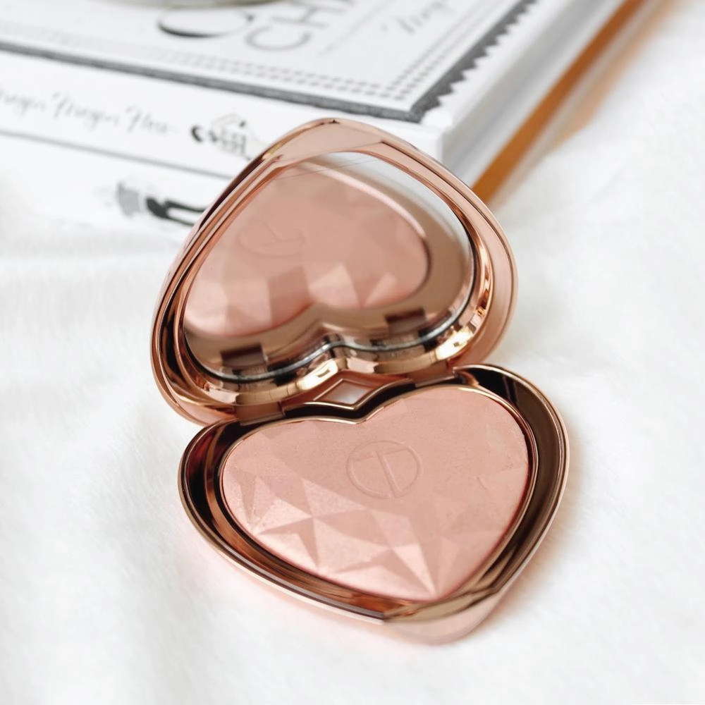Heart Shape Powder Shimmer Palette Bronzer