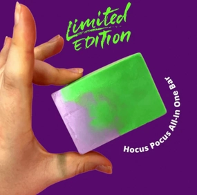 Hocus Pocus -  Wash It Bar - All-In-One - Shampoo, Condition & Wash - 100g x10