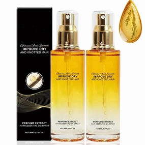 Hoegoas Conditioning Oil - Hoegoas 80ml Conditioning Oil Spray Scalp & Hair Strengthener Leave-In Conditioner Comforting Shampoo Cleanser, Gently Nourishes Smooth Hair for Daily Hair Care (2PCS)