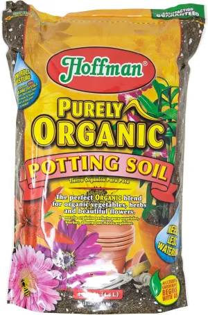 Hoffman 12504 Purely Organic Potting Mix Soil Conditioner, 4-Quart
