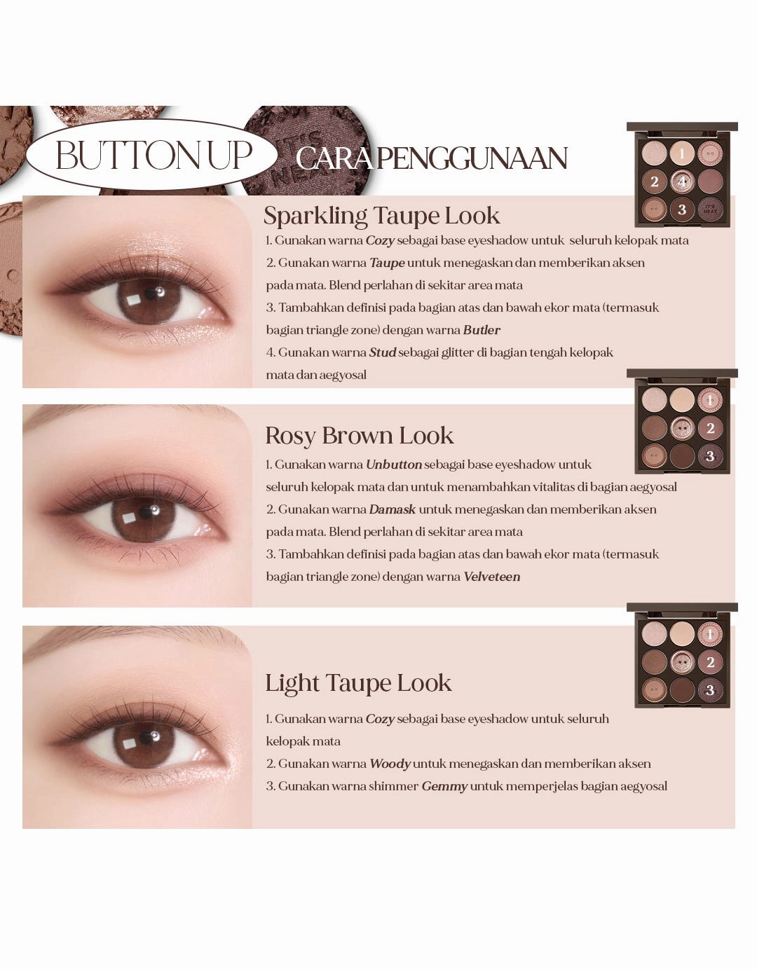 Holika Holika My Fave Mood Eye Palette Button Up