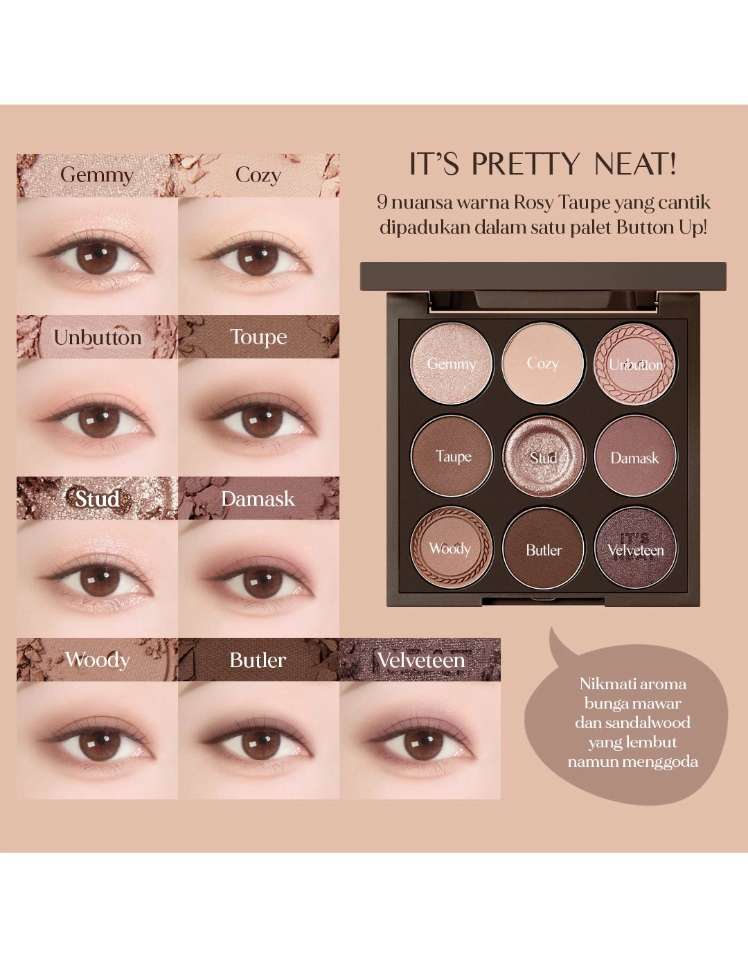 Holika Holika My Fave Mood Eye Palette Button Up