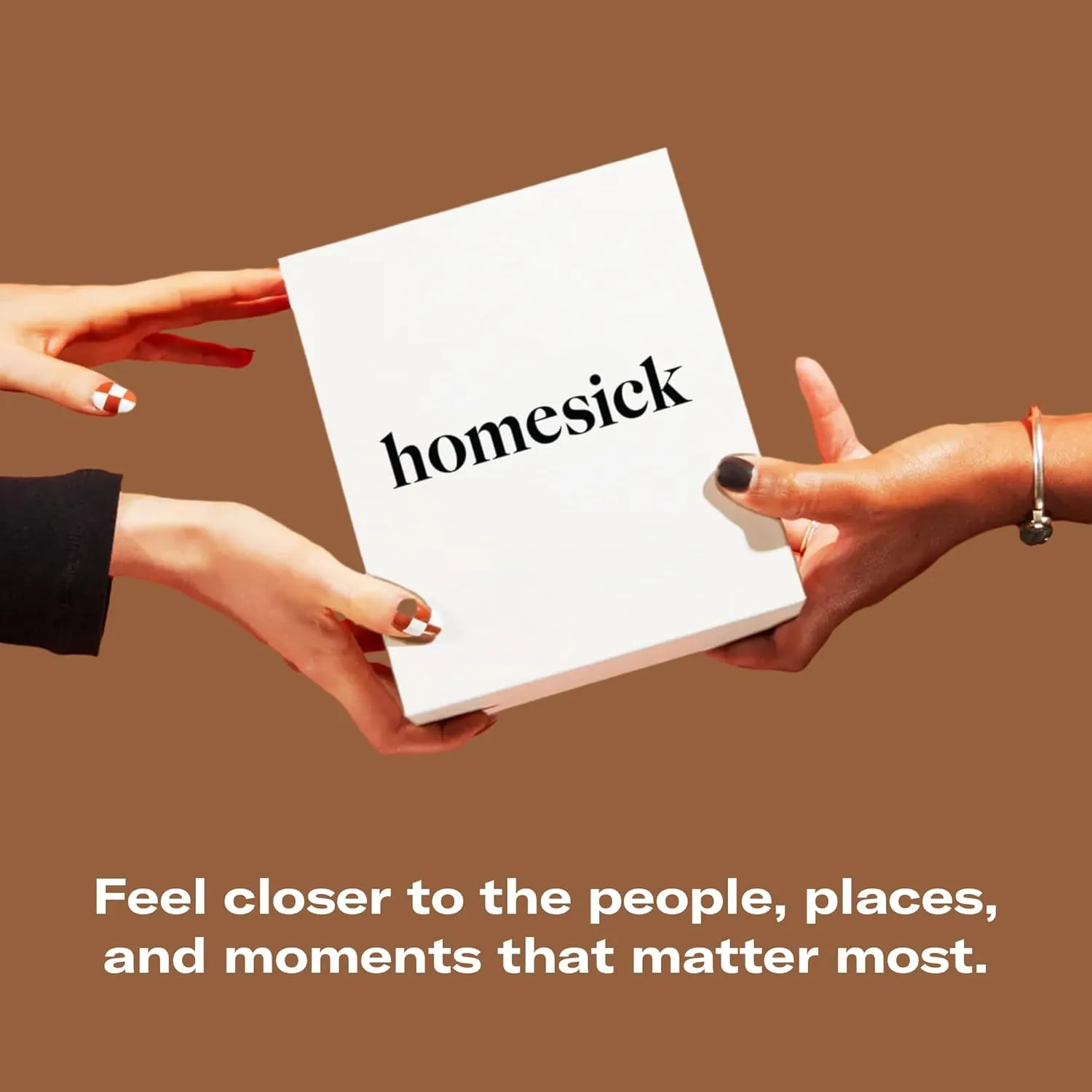 Homesick Scented Candles for Home (North Carolina) - 13.75 oz Long-Lasting Soy Wax Jar Candle for Women & Men for All Occasions, 60-80 Hours Burn Time - Notes of BlackBerry, Peach & Tobacco