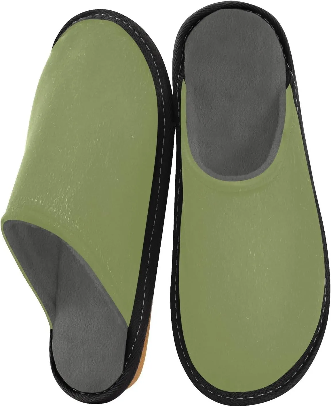 Hot Pink House Slippers for Women Men Non-Slip Closed Toe Washable Slippers