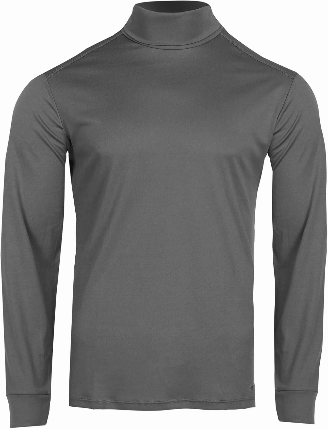 Hot Chillys Men's Peach Skins Roll T-Neck Lightweight Relaxed Fit Base Layer | Warm Soft Long Sleeve Thermal Shirt for Men