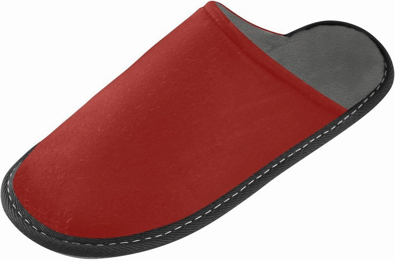 Hot Pink House Slippers for Women Men Non-Slip Closed Toe Washable Slippers