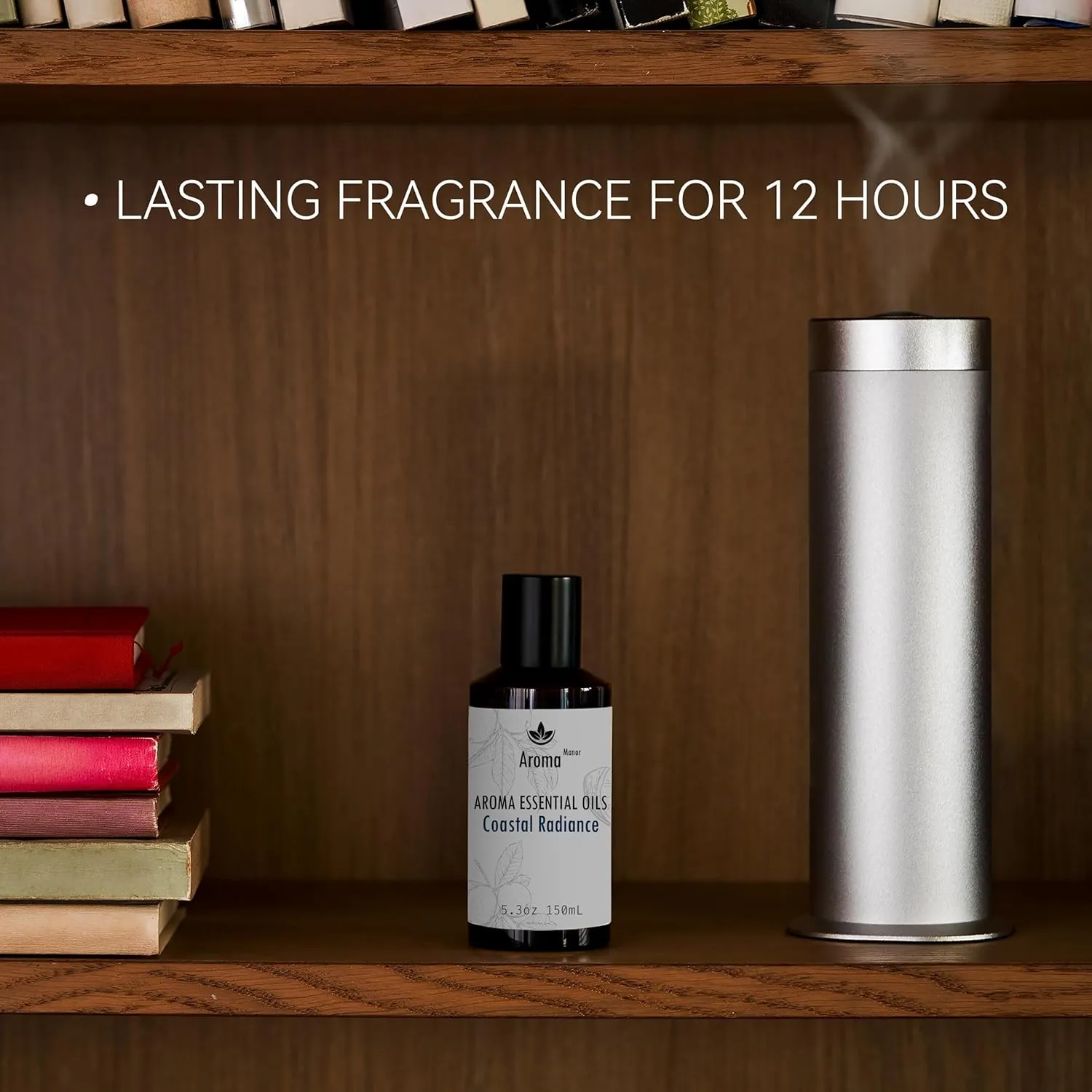 Hotel Scents - Coastal Radiance Essential Oil for Diffuser - Inspired by The Aria Asian Garden Scent Aromatherapy Diffuser Oil (150mL) - Bergamot, Bitter Orange, Fig, Sunshine, Sea, Orange Blossom