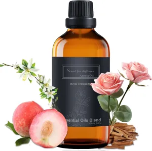 Hotel scents,Hotel Diffuser Oils,Royal Tranquility Aromatherapy Fragrances Inspired by Ritz-Carlton Hotels,Pure Essential Oil with Lemon, Jasmine and Amber for Diffuser-3.38 Fl Oz