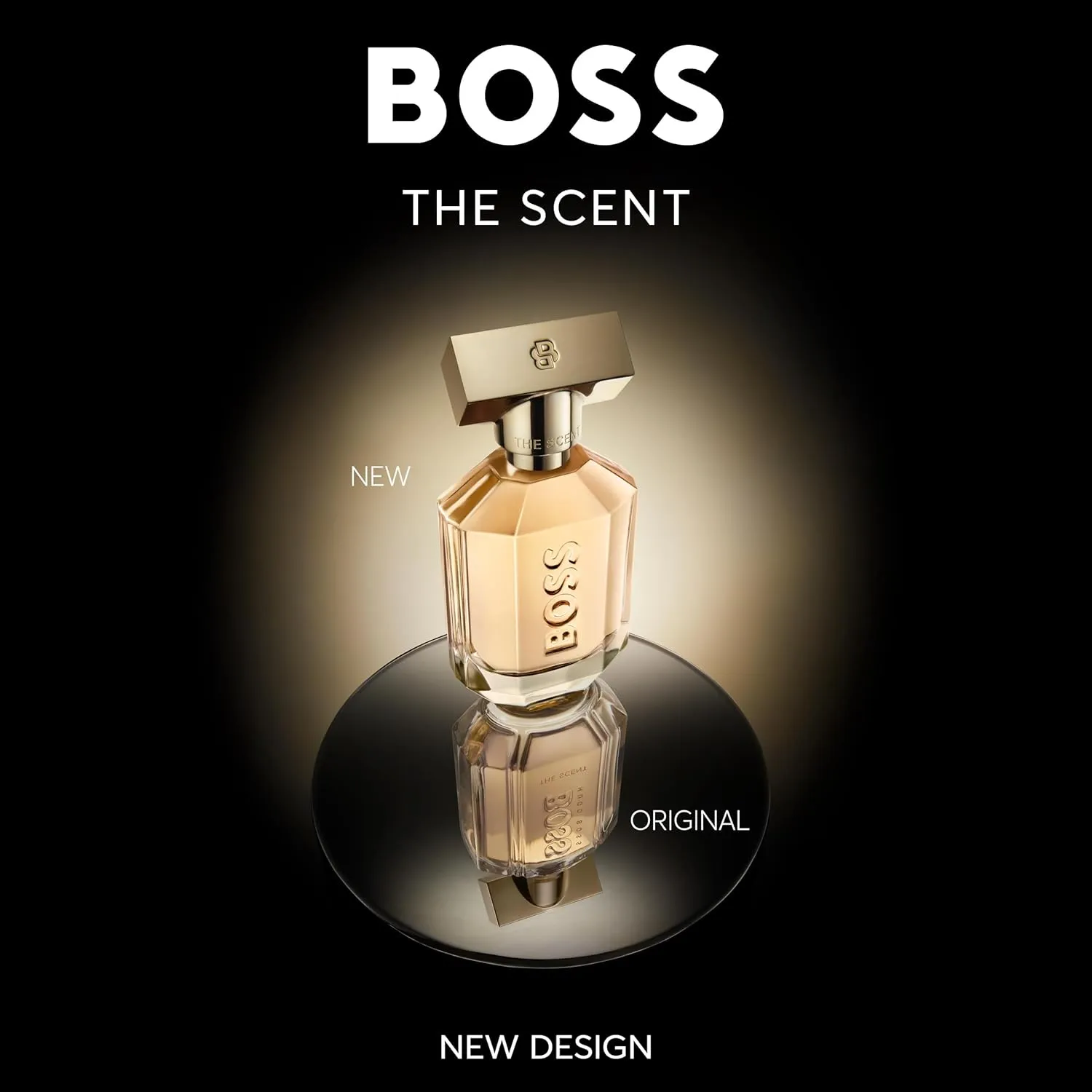 Hugo Boss The Scent Eau de Parfum – Ambery Women's Perfume – With Notes of Honeyed Peach, Freesia Bloom, Osmanthus Flower & Roasted Cocoa – Long Lasting Fragrance