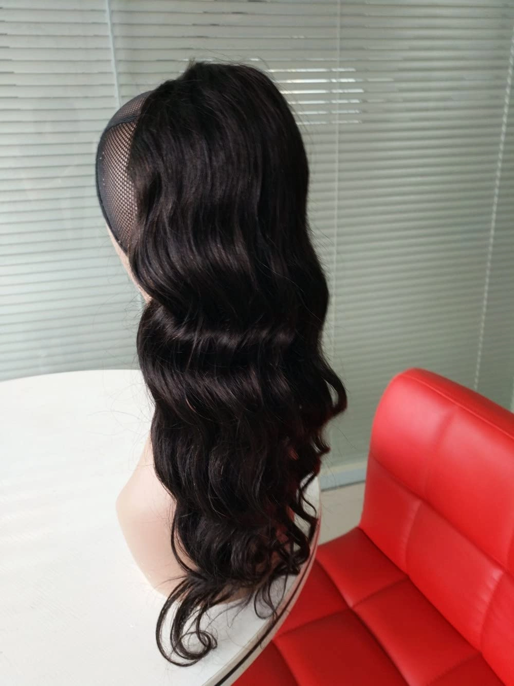 Human Hair 14'' Body Wave Ponytail Extensions Yaki Afro Kinky Straight Curly Ponytail Wrap Drawstring Human Hair Natural Color Hairpiece with Clip in Binding Pony Tail (14 Inch, Body Wave)