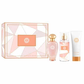 Hybrid & Company Women Viva Luck Rose 3 Pcs Gift Set,50ml-Perfume&100ml-Mist&80ml-Shower Gel