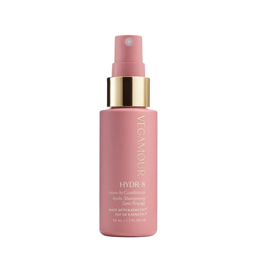 HYDR-8 Leave-In Conditioner, for Deep Hydration & Heat Protection, with Vegan Keratin, for Soft, Silky, Frizz Free Hair