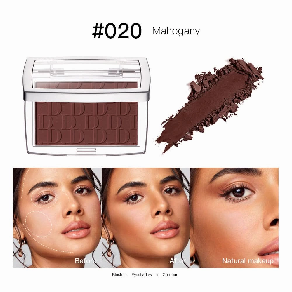 Ibcccndc Embossed Matte Blush Powder – Long-Lasting Blush Palette