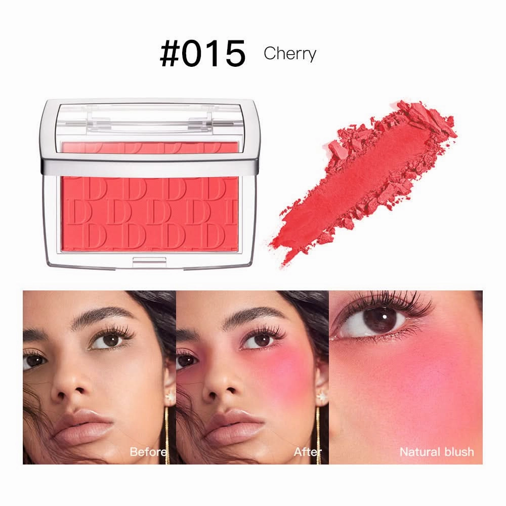 Ibcccndc Embossed Matte Blush Powder – Long-Lasting Blush Palette